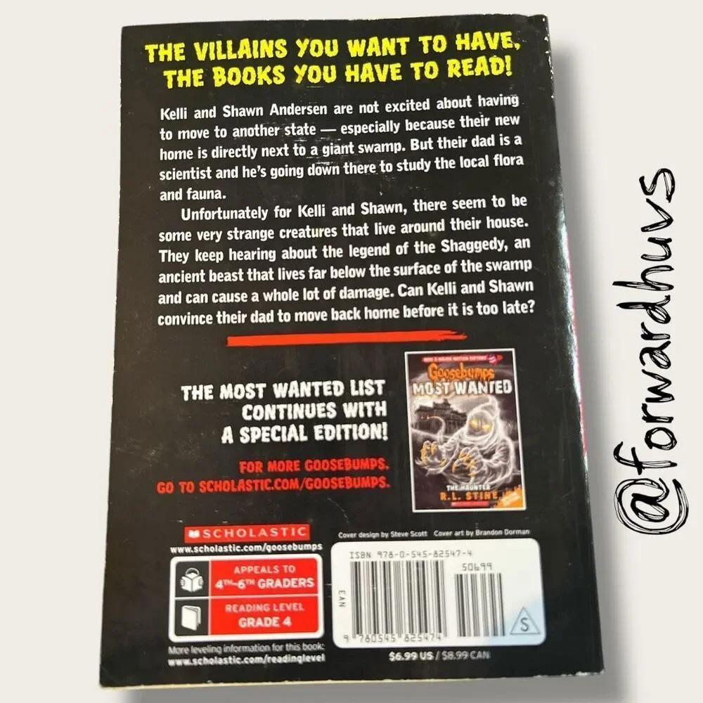 Goosebumps Most Wanted: Here Comes the Shaggedy – R.L. Stine – 2016